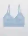 American Eagle Bralette Triangular Sunnie Azul Mónaco Talla M