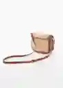 Bolso P Lina Beige Talla 99 Mujer Mango