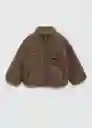 Chaqueta Jorgeb Marron Talla 71 Niños Mango