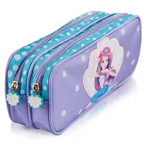 Cartuchera Kids Mermaid Scribe
