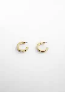 Pendientes Marcia Oro Talla 99 Mujer Mango