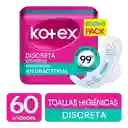 Kotex Toalla Higiénica Discreta