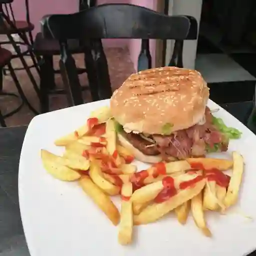 Hamburguesa de la Casa