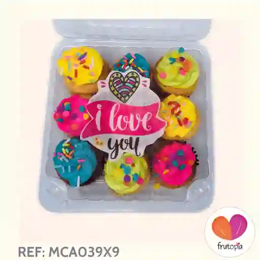 Minicupcakes X9 Ref MCA039X9