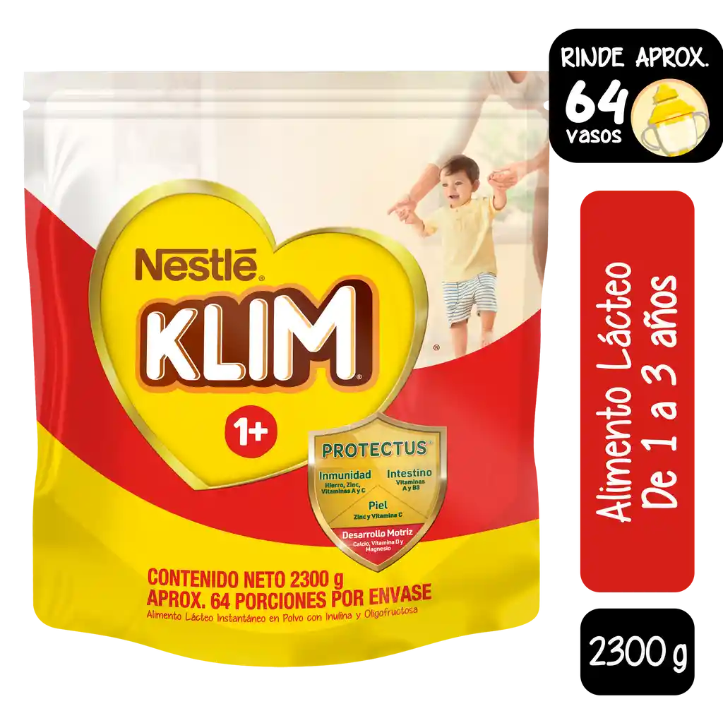 Alimento lácteo KLIM 1+ x 2300g