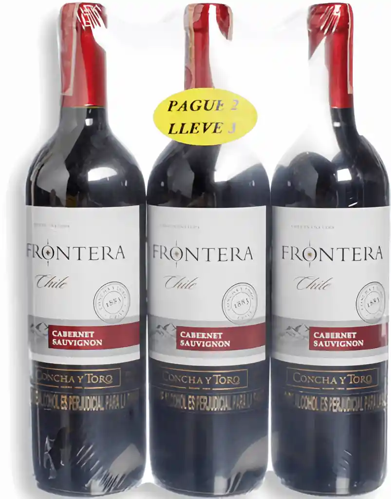 Frontera Vino Cabernet Sauvignon 3Un