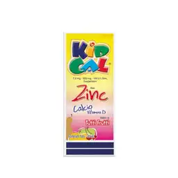 Kidcal Suspensión Tuti Frutti (7.5 mg / 300 mg / 100 U.I. / 5 mL)