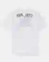 Camiseta Hombre Blanco Talla Medium 4600100 American Eagle