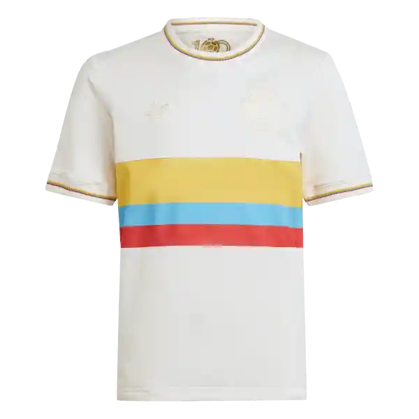 Adidas Camiseta Fcf Anniv Jsy y Fútbol de Niño Blanco Talla M
