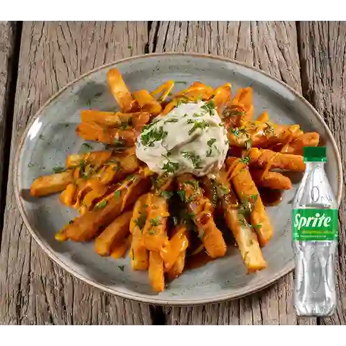 Combo Singular Fries + Sprite Original 400ml