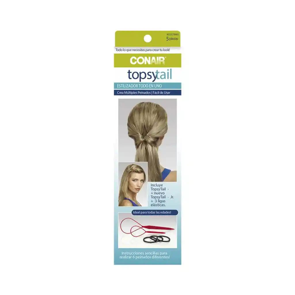 Conair Herramienta De Peinado Topsytail