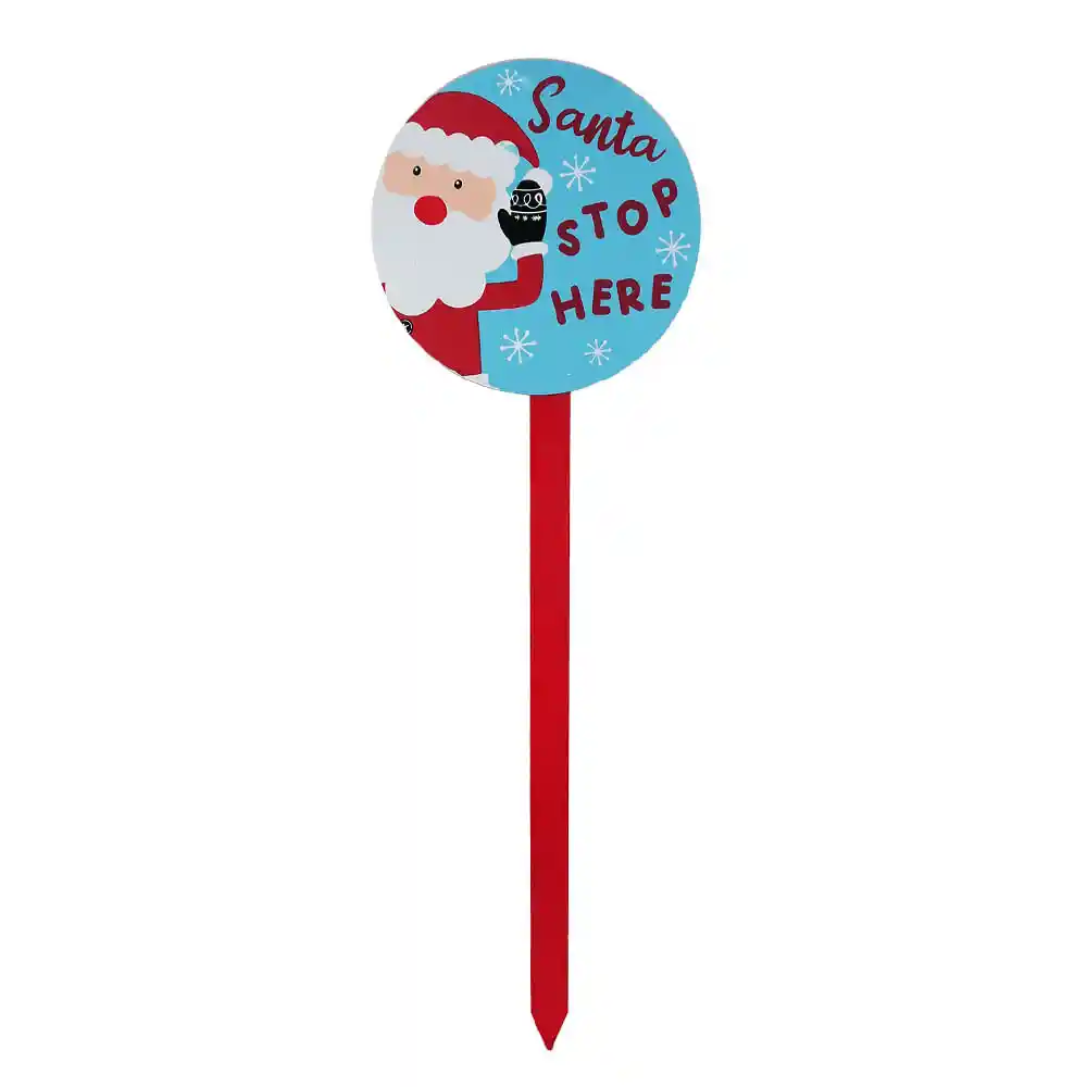 Estaca Krea 50Cm Redonda Navidad