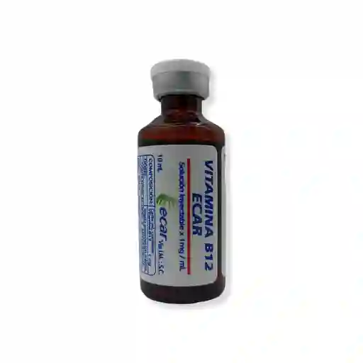 Ecar Vitamina B12 (1 mg) Solución Inyectable
