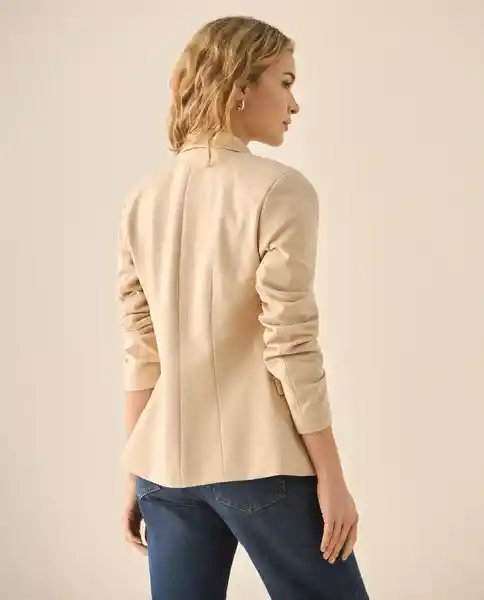 Chaqueta Beige Arena Claro Talla M 423G220 Esprit