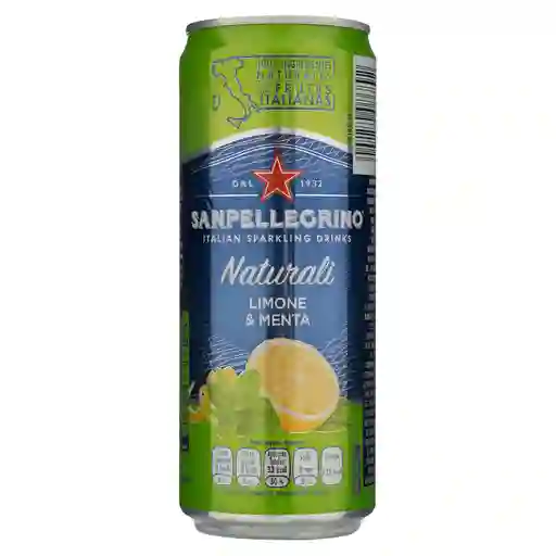 San Pellegrino Agua Saborizada Limone & Menta