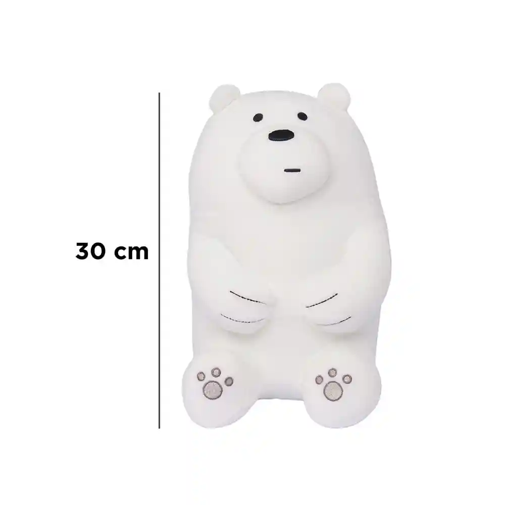 Miniso Peluche Polar Lovely Sentado we Bare Bears 30 cm