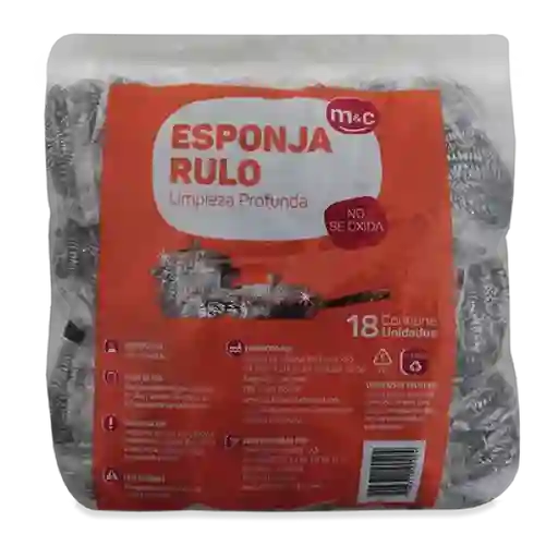 M&C Esponja Rulo