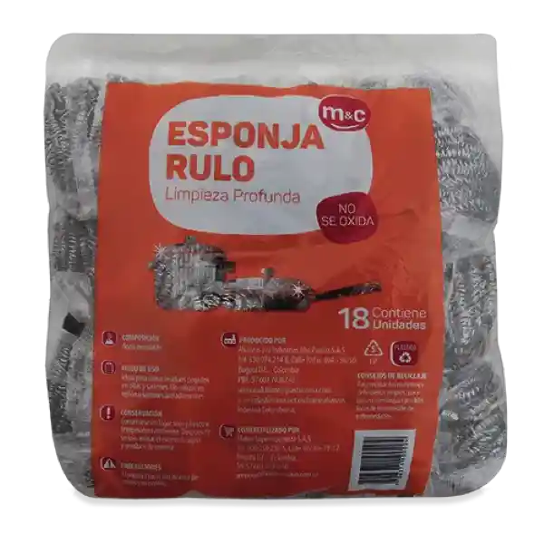 M&C Esponja Rulo
