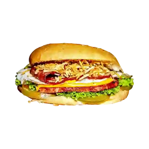 Hamburguesa de Chuleta Ahumada