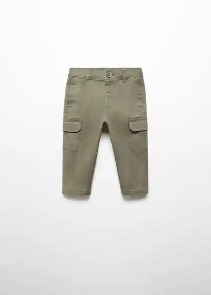 Pantalón Cargob Khaki Talla 67 Niños Mango