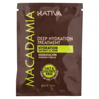 Sachet Kativa Macadamia Tratamiento Hidratante 35g