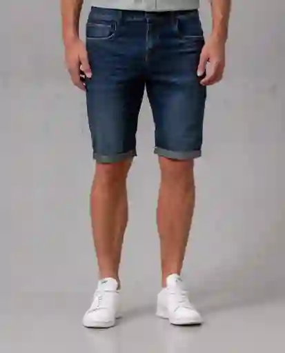 Bermuda Hombre Azul Alferez Oscuro Talla 40 42485 Rifle