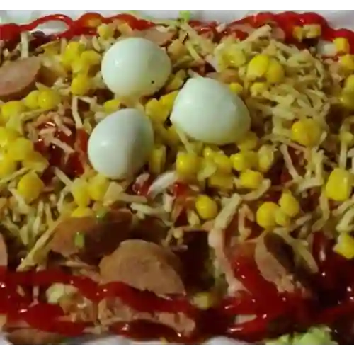Salchipapa Cangre Explosiva