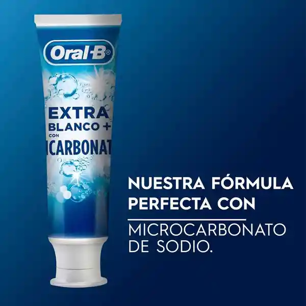 Oral B Crema Dental Extra Blancura Con Bicarbonato