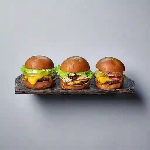 Hamburguesas 3 estaciones