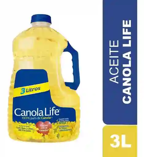 Canola Life Aceite Vegetal de Canola