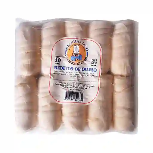 Deditos Delicias Jaco de Queso