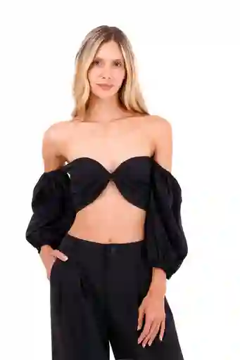 Top Paradise-Negro XS Mercedes Campuzano