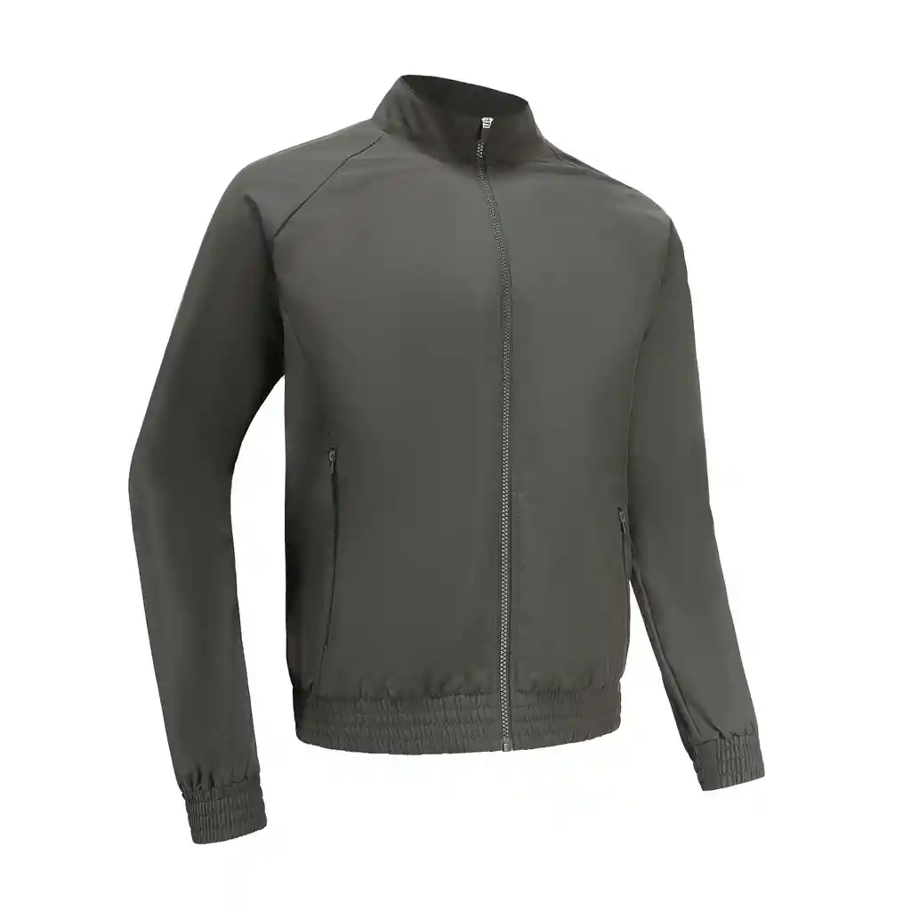 Chaqueta Fitness Transpirable Estándar Hombre Verde