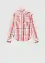 Camisa South Rosa Talla S Mujer Mango