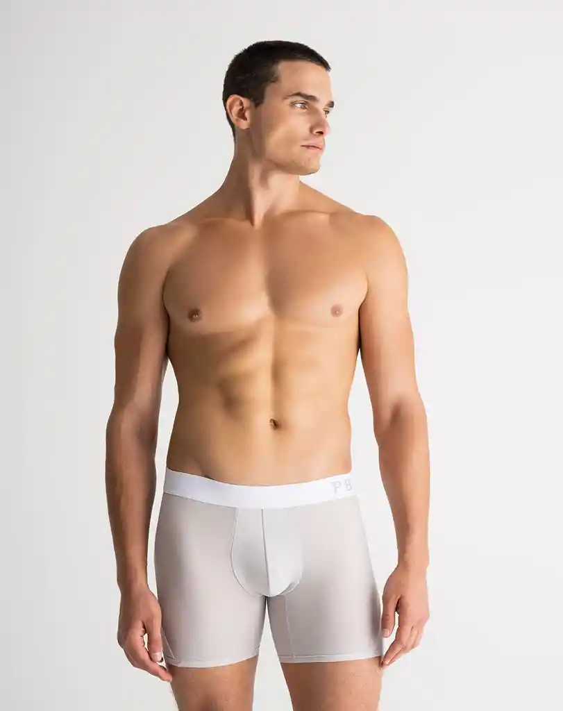 Bóxer Deportivo en Microfibra Masculino Jixov X3 Punto Blanco