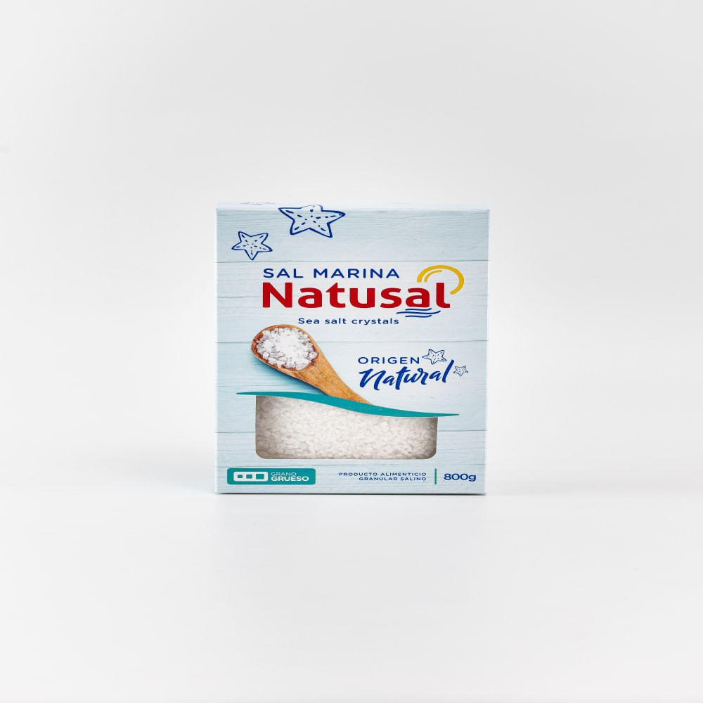 Natusal Sal Marina de Origen Natural 800 g