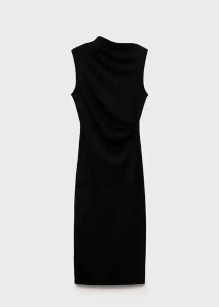 Vestido Bella Negro Talla M Mujer Mango