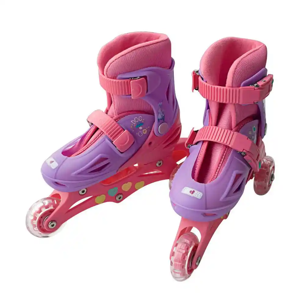 Doctora Juguete Patines 2 en 1 Null Rosado