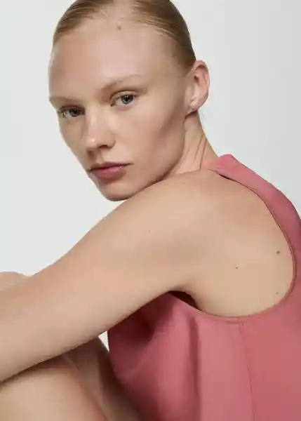 Top Bosco-H Rosa Pastel Talla S Mujer Mango