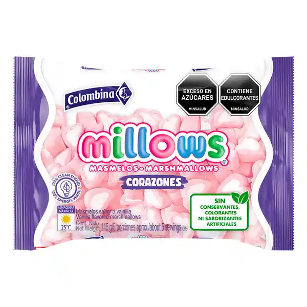 Millows Corazones 145 g