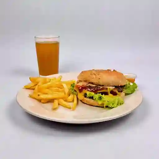 Hamburguesa Casera