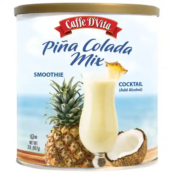 Caffe D'Vita Mezcla en Polvo Para Preparar Piña Colada