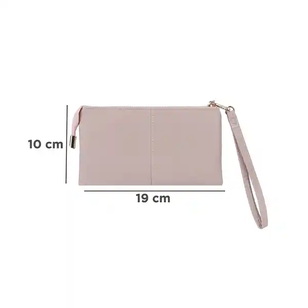 Bolso Multiuso Con Asa de Mano Granulado Serie Morado Miniso