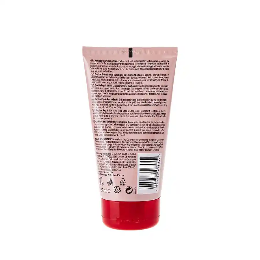 Schwarzkopf Professional Tratamiento Bonacure Puntas 150 mL