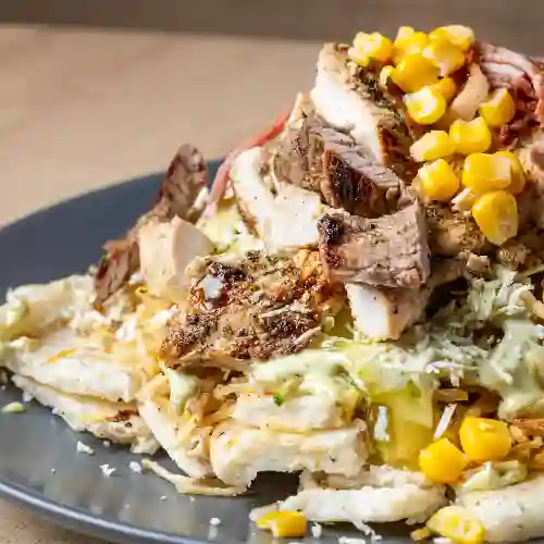 Arepa Picada Mixta