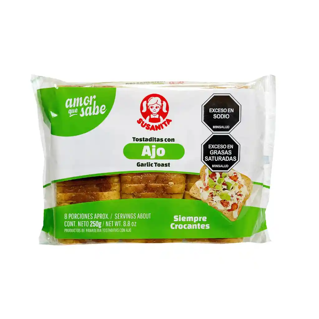 Tostadas con ajo susanita x 250g