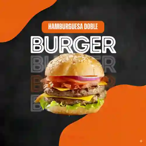 Hamburguesa Doble