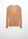 Cárdigan Rodina Camel Talla S Mujer Mango