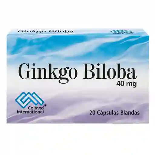 Ginkgo Biloba 40 Mg X 10 Capsulas