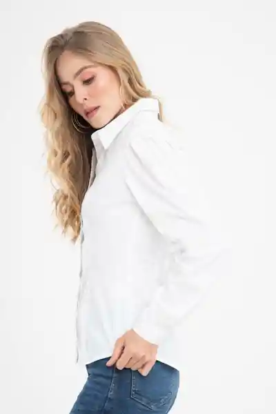 Ragged Camisa Villa Real Color Blanco Talla L